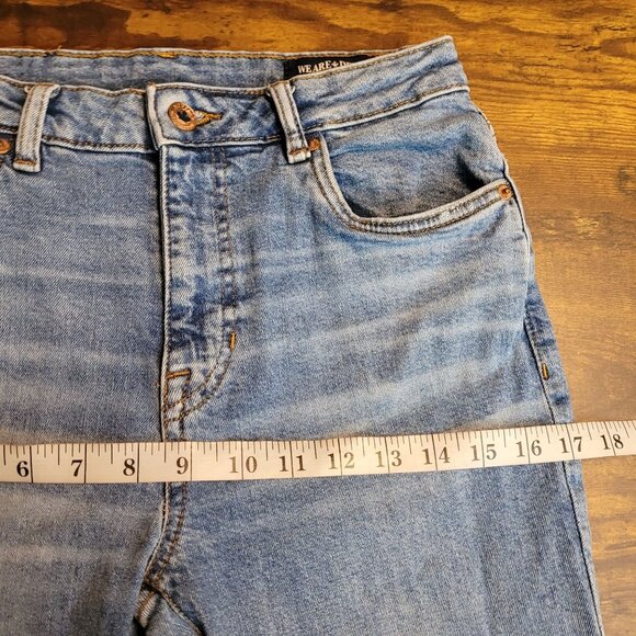 Buffalo David Bitton Jeans Size 27 Jayden High Rise Straight Medium Light Wash - Picture 7 of 10